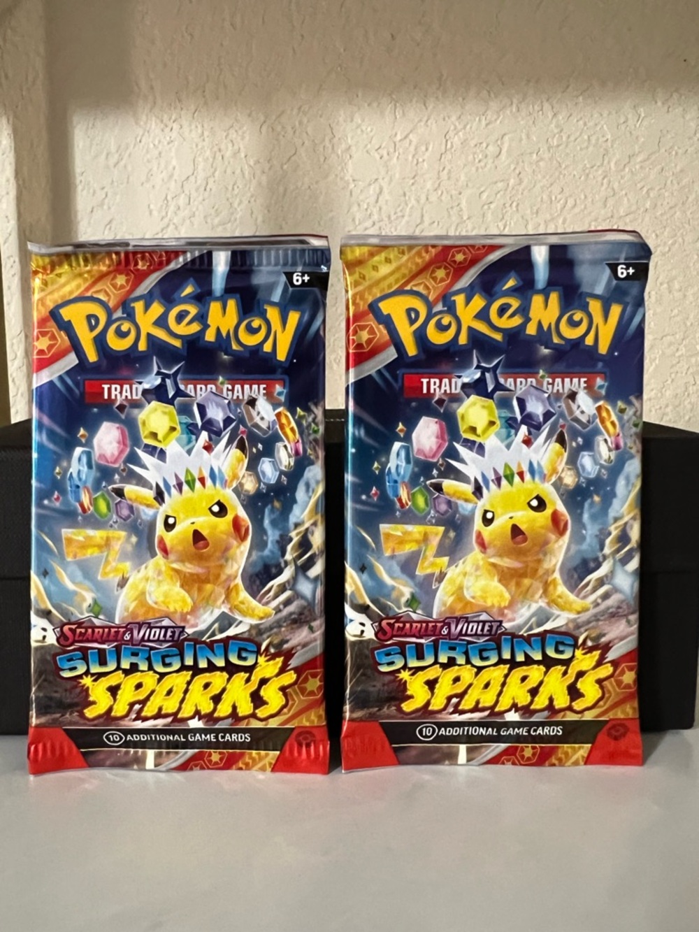 2 Pokemon Scarlet & Violet
Surging Sparks Booster Packs Sealed